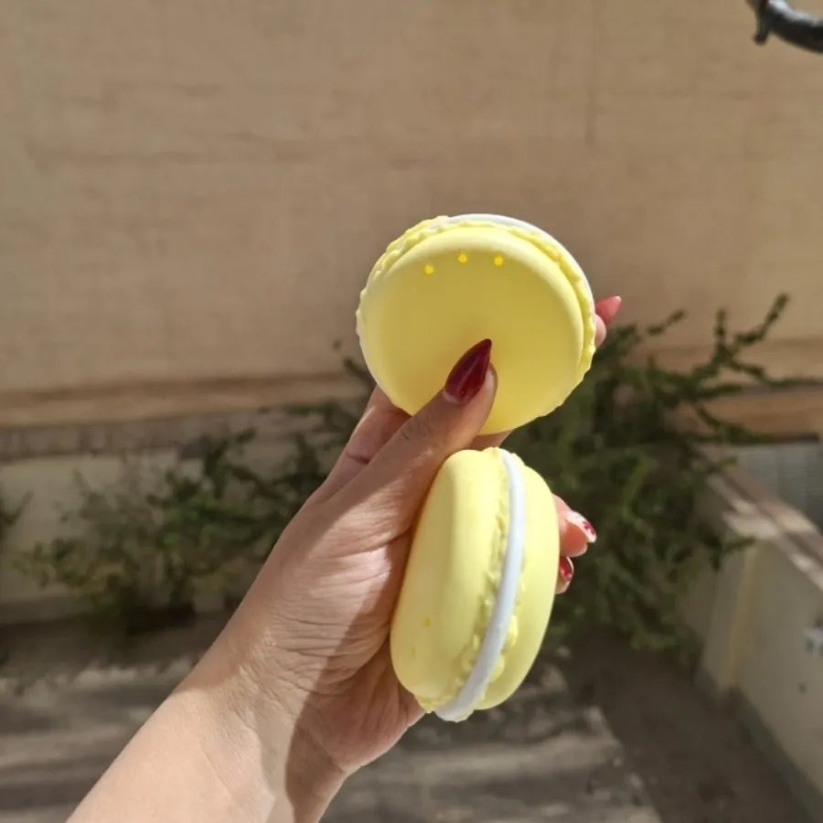 نمکدان زرد ماکارون