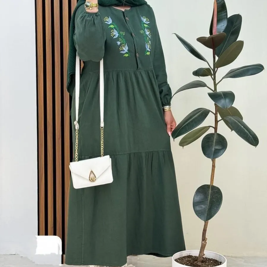 پیراهن گلدوزی شیک