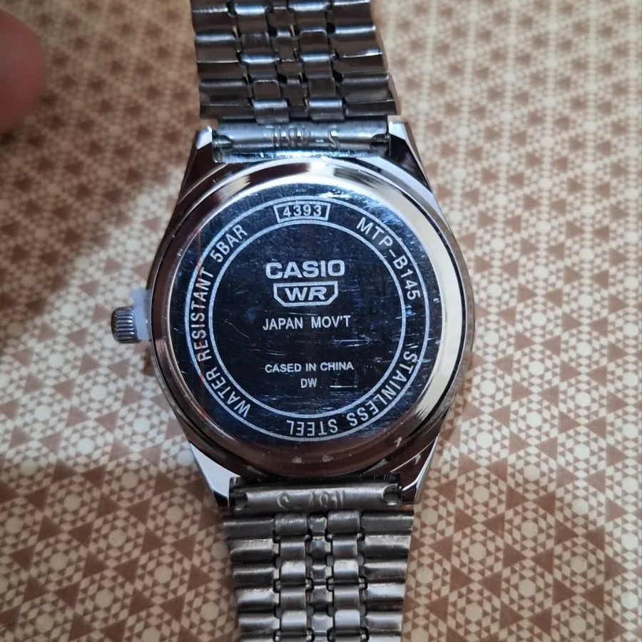 ساعت کاسیو مردانه گرد