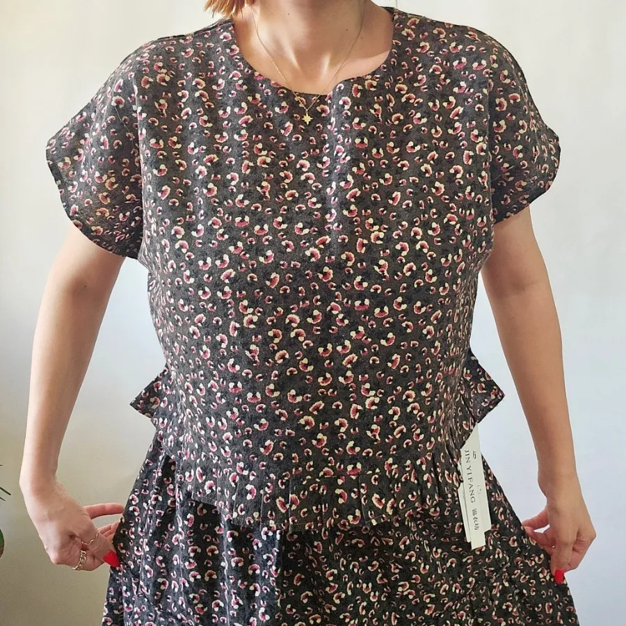 ست بلوز و دامن وارداتی