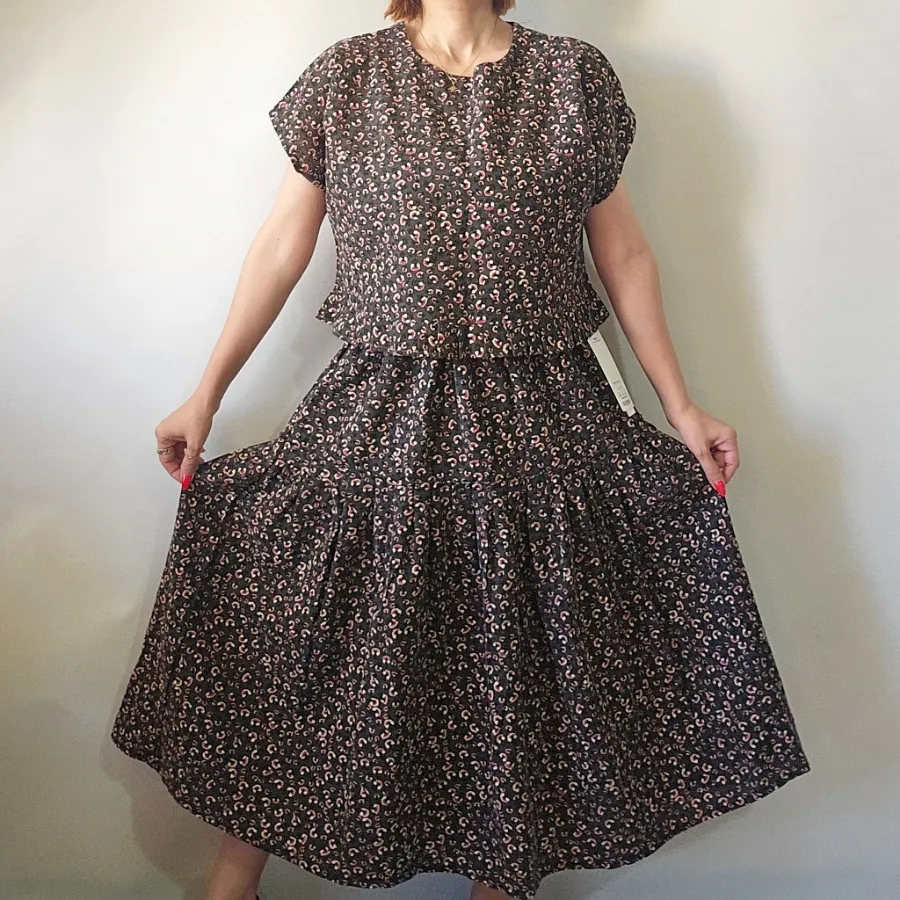 ست بلوز و دامن وارداتی