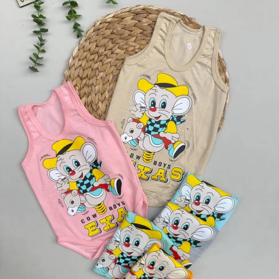 بادی نوزاد زیردکمه ای