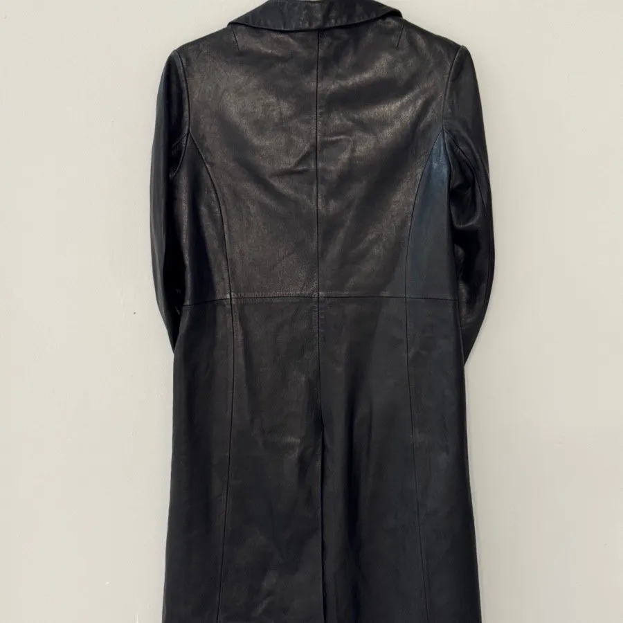 پالتو چرم بلند