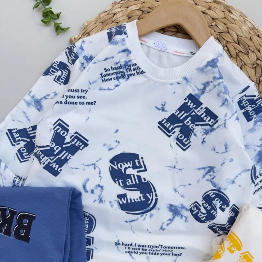 ست بلوز شلوار پسرانه