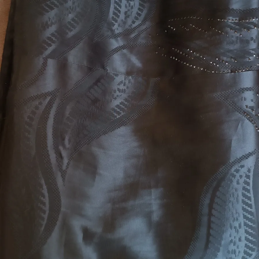 چادر نگین دار مشکی مشکی