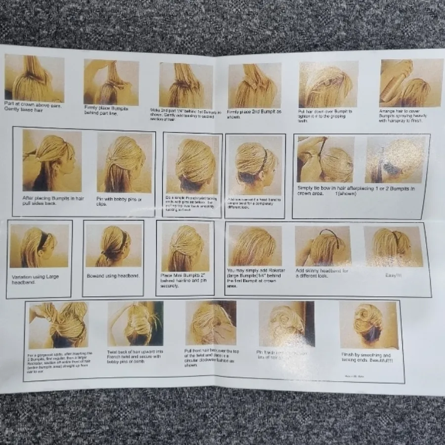 تل موی حجم دهنده bumpits