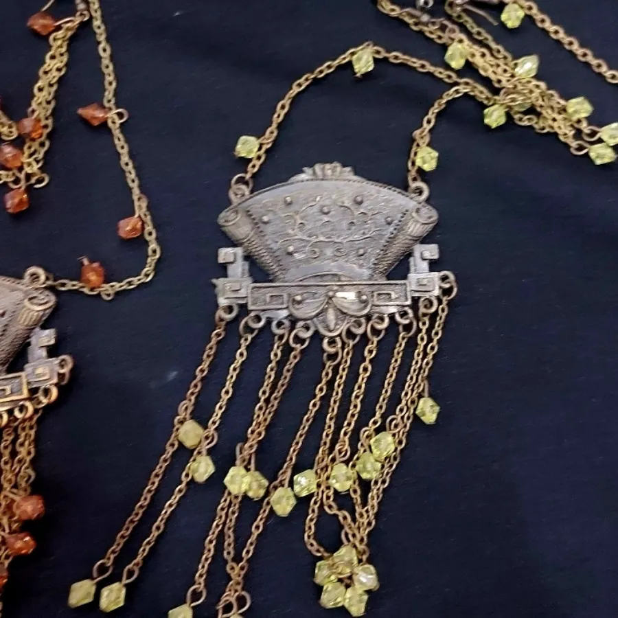 ست گردنبند و گوشواره