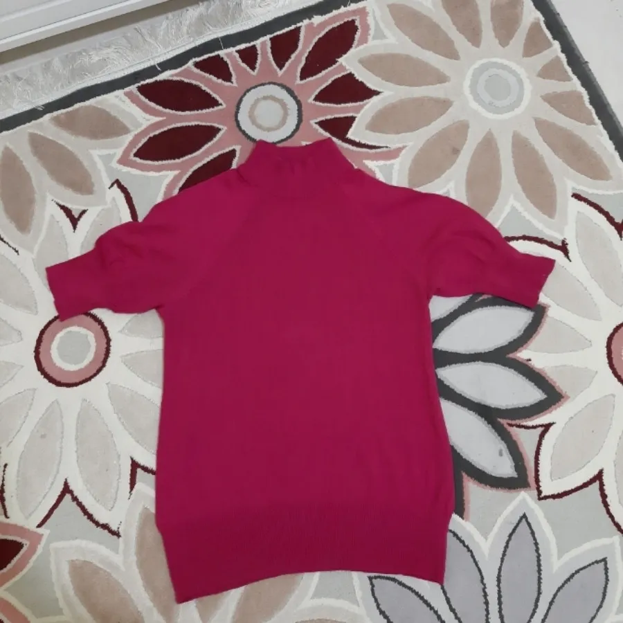 تیشرت بافت یقه اسکی