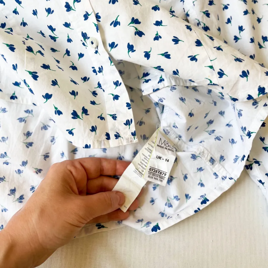 شومیز نخی مارک اند اسپنسر