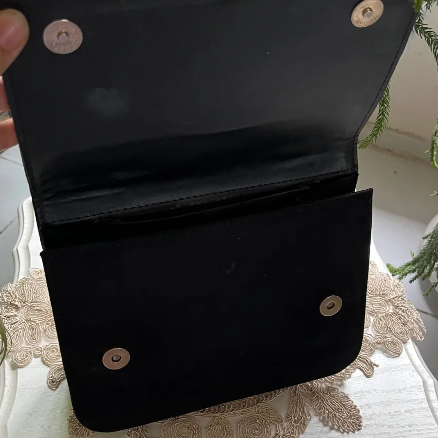 کیف جیر مشکی مجلسی