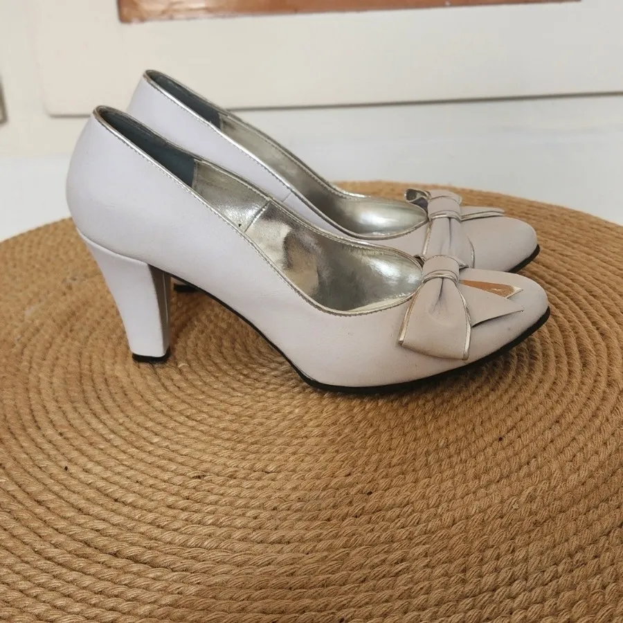 کفش سفید مجلسی