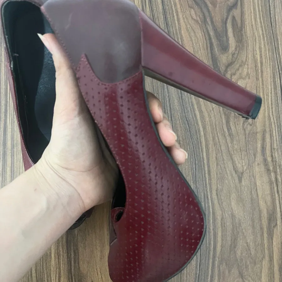 کفش مجلسی چرم چری