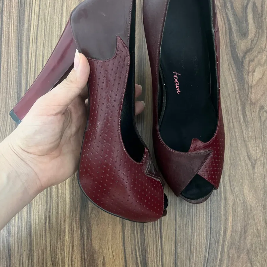 کفش مجلسی چرم چری