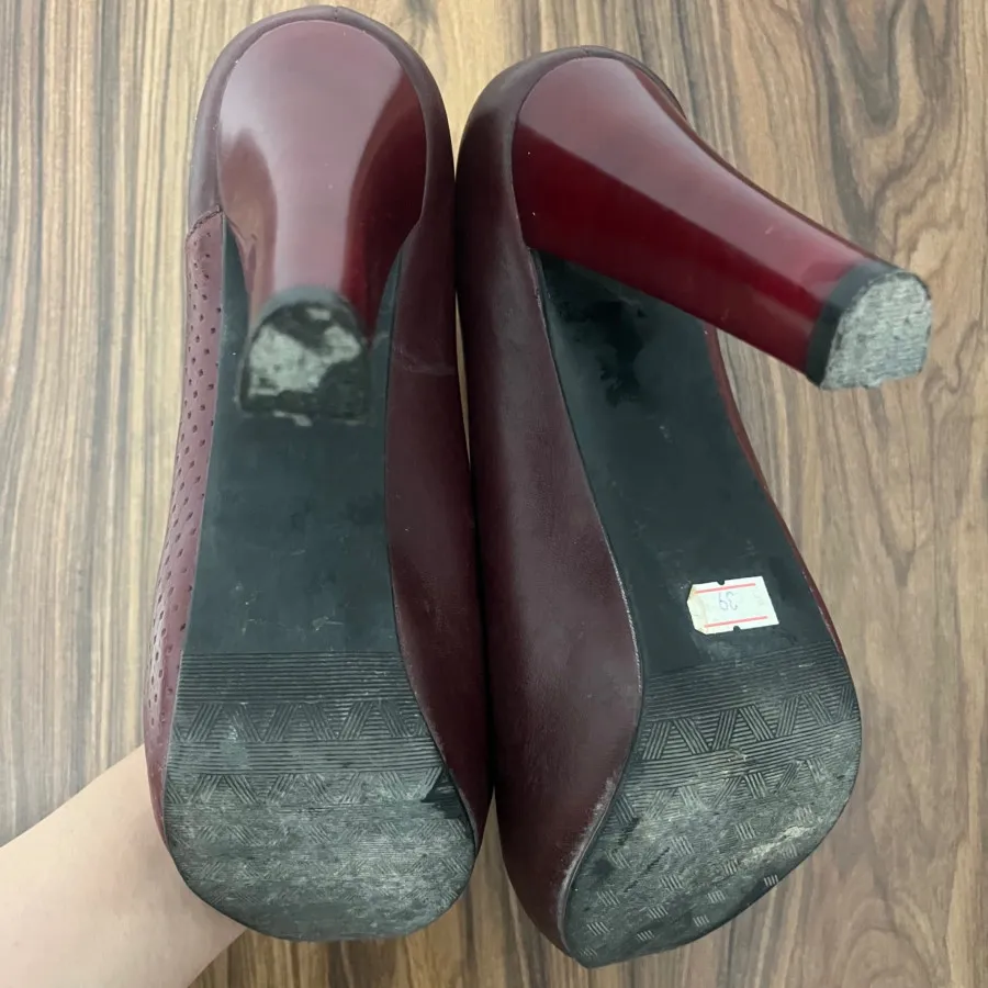 کفش مجلسی چرم چری