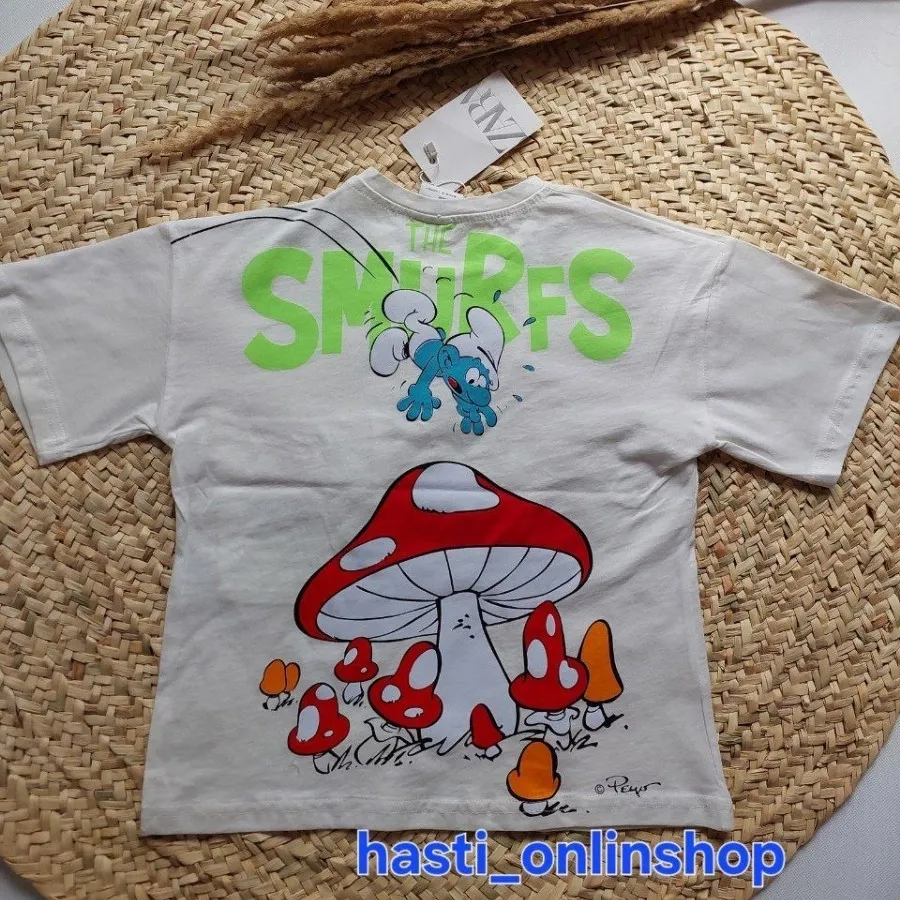 تیشرت اسپرت اسمورفی