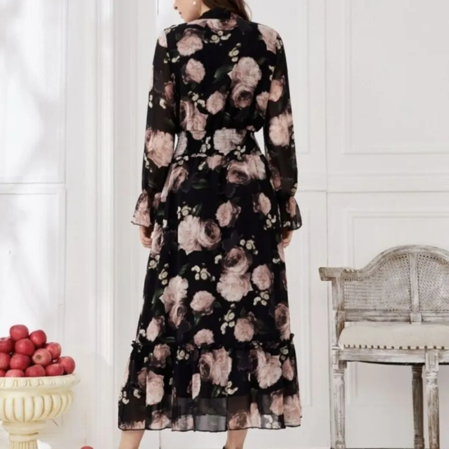 پیراهن جنس کرپ حریر