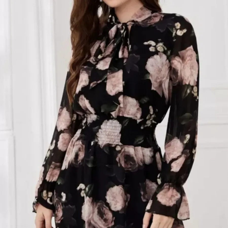 پیراهن جنس کرپ حریر