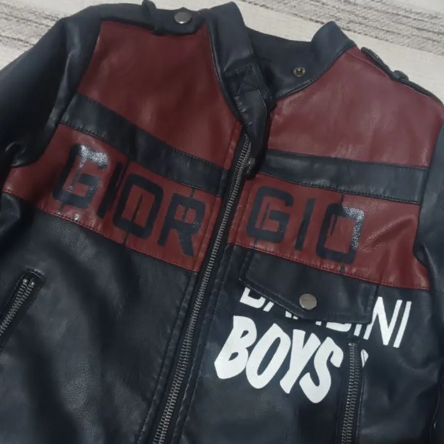 کاپشن چرم ترک