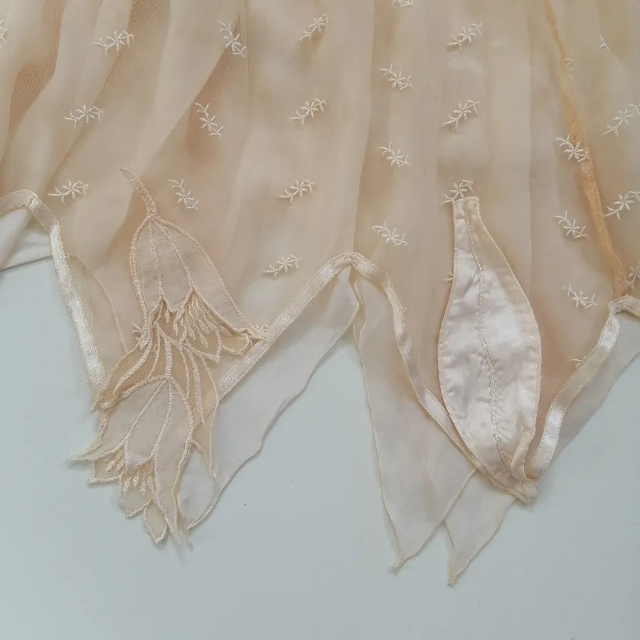 دامن توری گل‌بهی