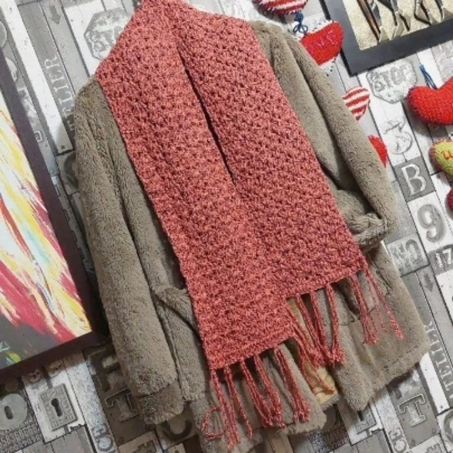 شالگردن تماما کار دست