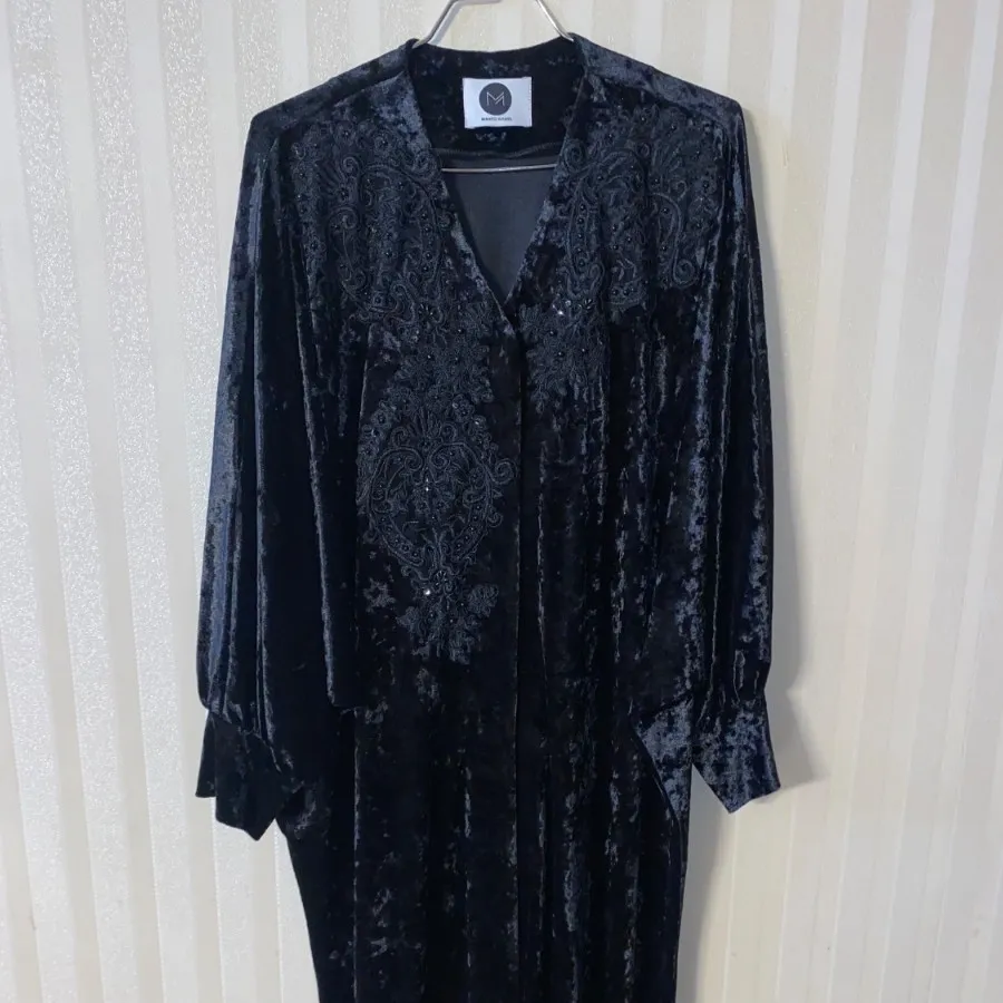 مانتو عبایی کاملا نو مخمل