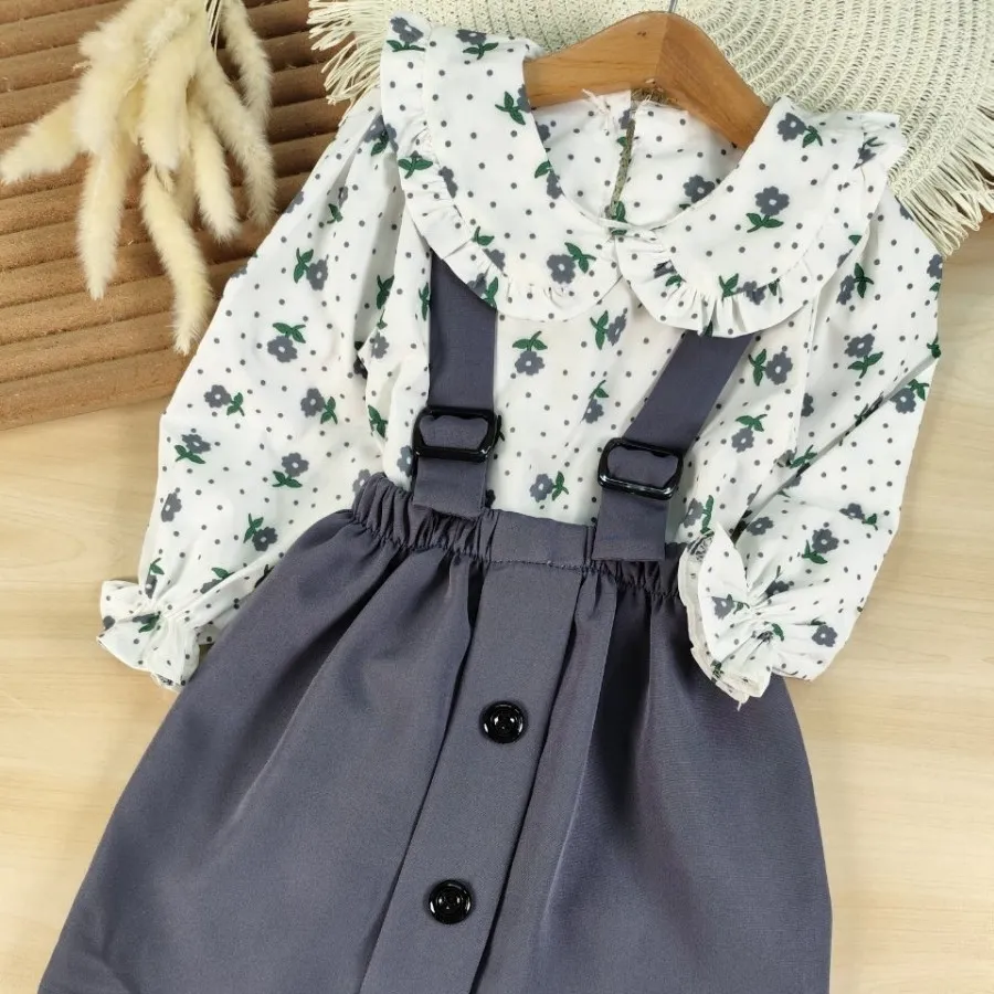 شومیز دامن ساسبندی ملیکا