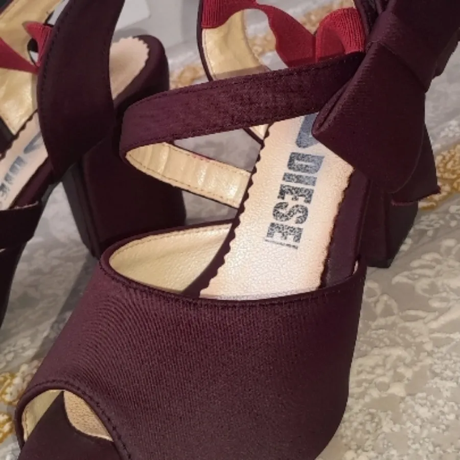 کفش مجلسی پارچهای