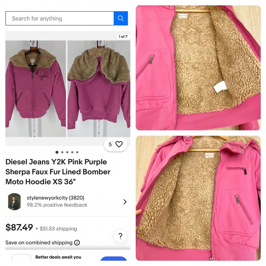 کاپشن برند لوکس دیزل