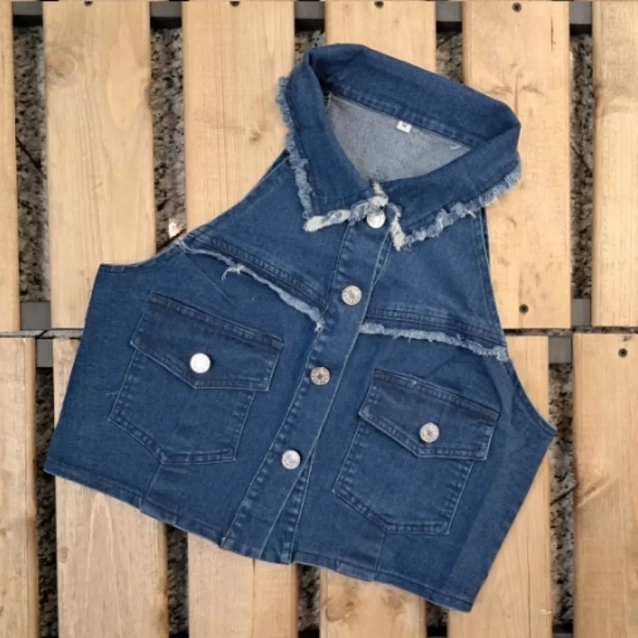 ست وست و شلوارک جین