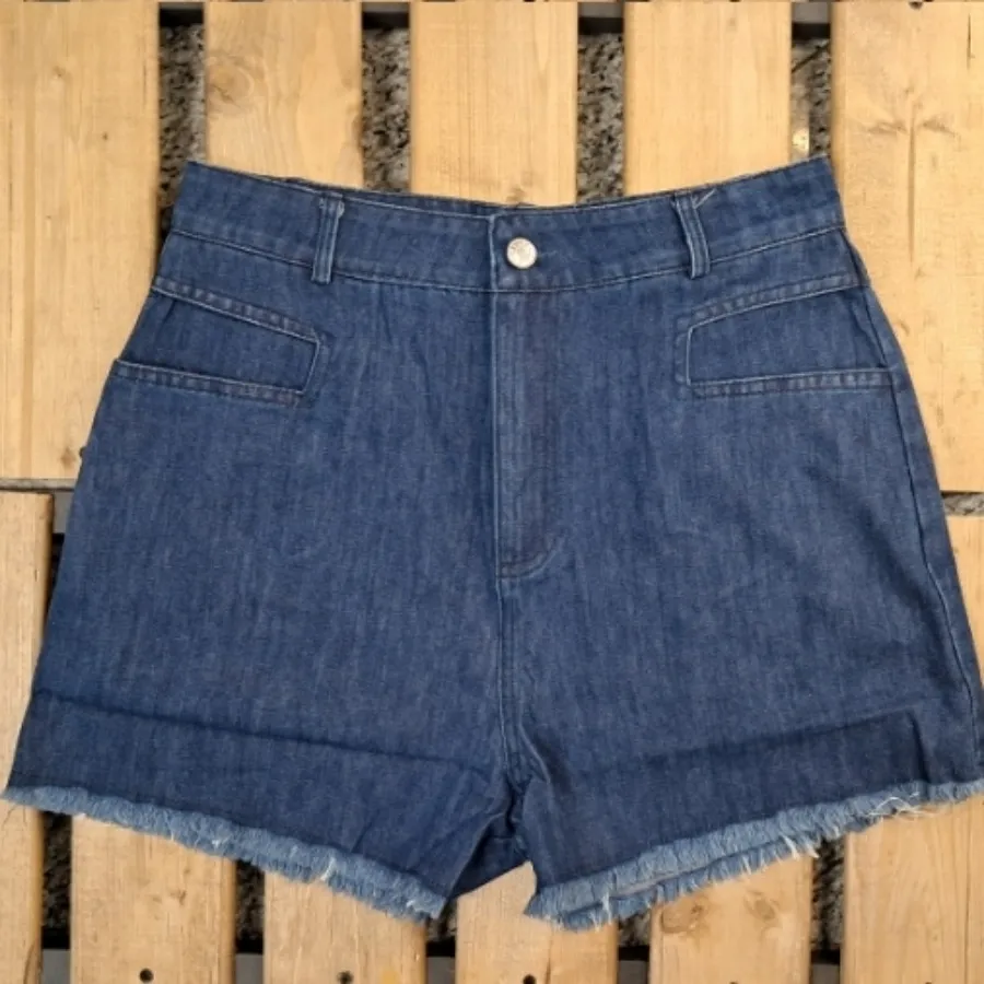 ست کراپ کت و شلوارک جین