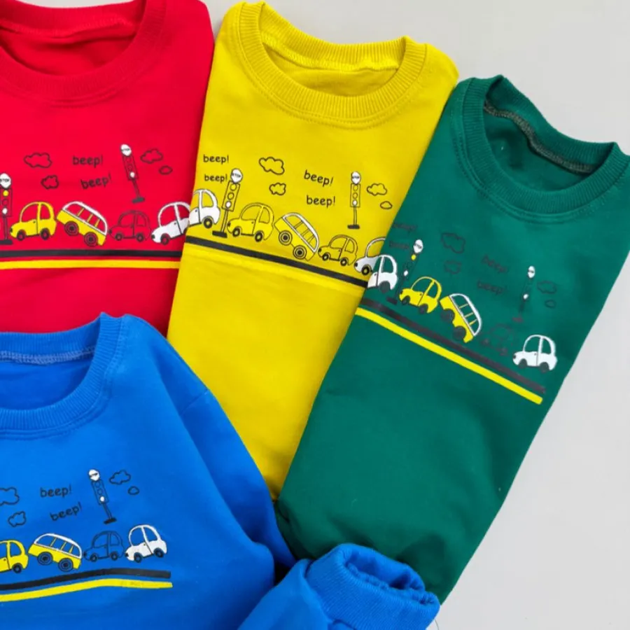 بلوز شلوار پسرانه ماشین