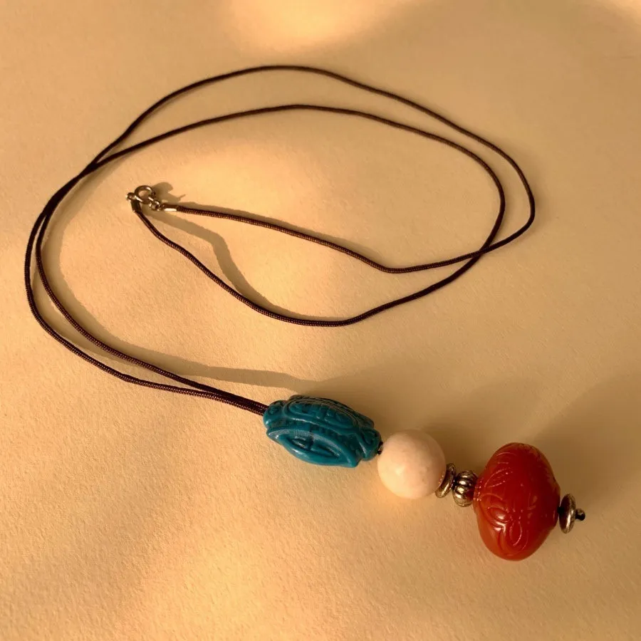 گردنبند دست ساز ترک