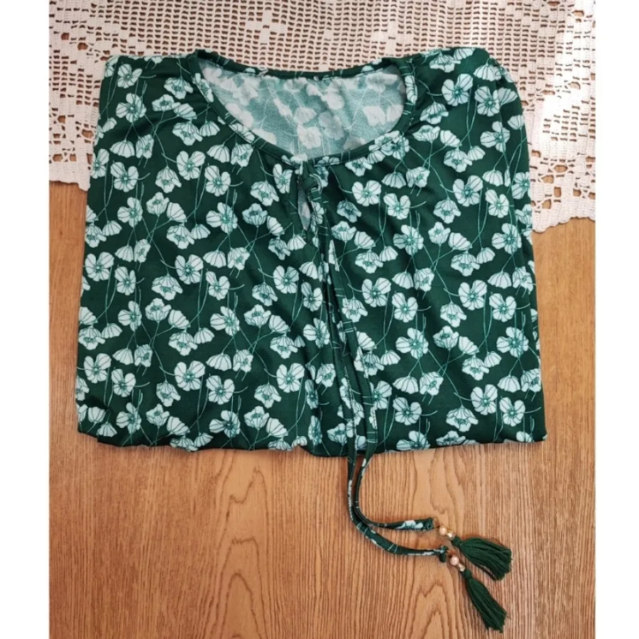 بلوز گلدار سایز بزرگ