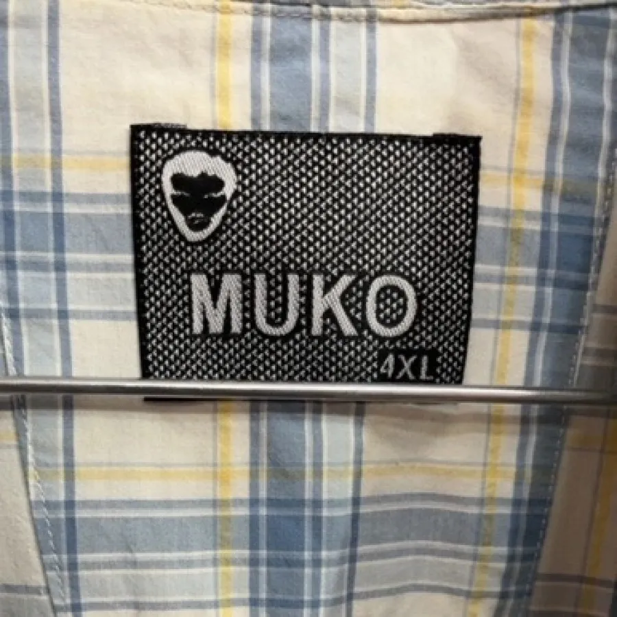 پیراهن اورسایز چهارخونه