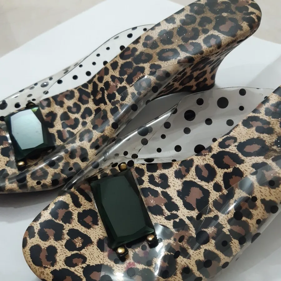 صندل سایز 39 پلنگی