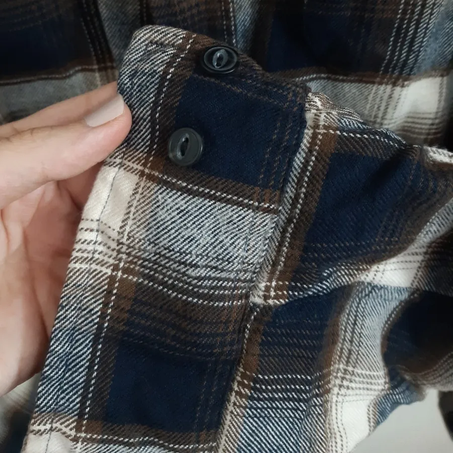 پیراهن پشمی چهارخونه