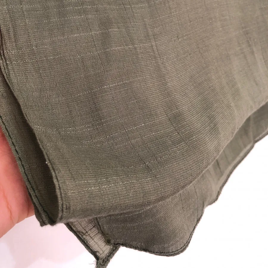 شال نخی سبز یشمی