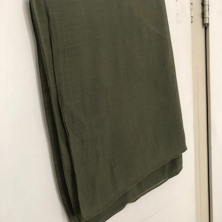 شال نخی سبز یشمی