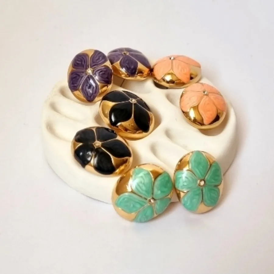 گوشواره زنانه میناکاری