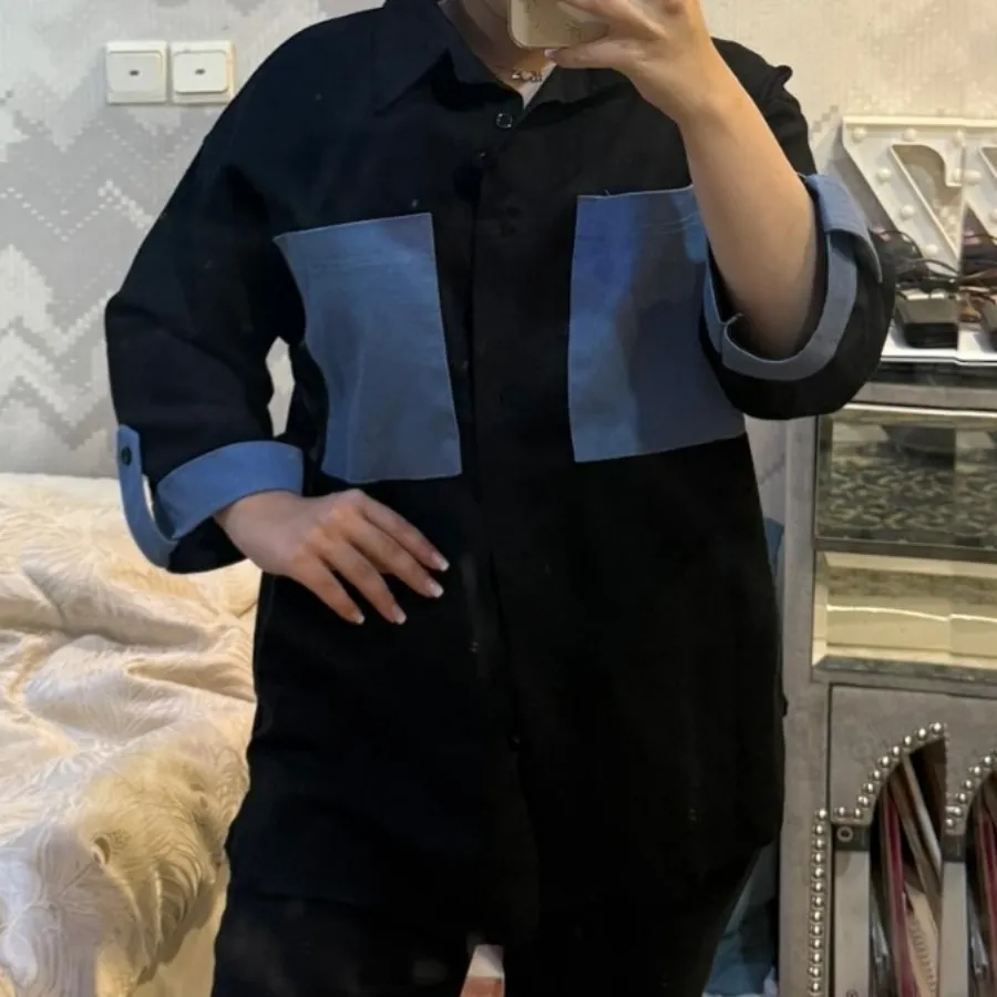 شومیز مانتویی  ترک