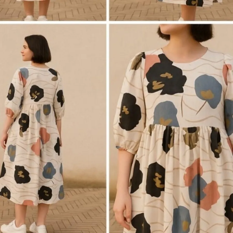 پیراهن طرح پاییز ?