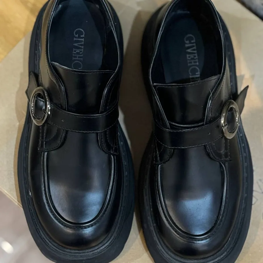 کفش لوفر مشکی لژ 5 سانت