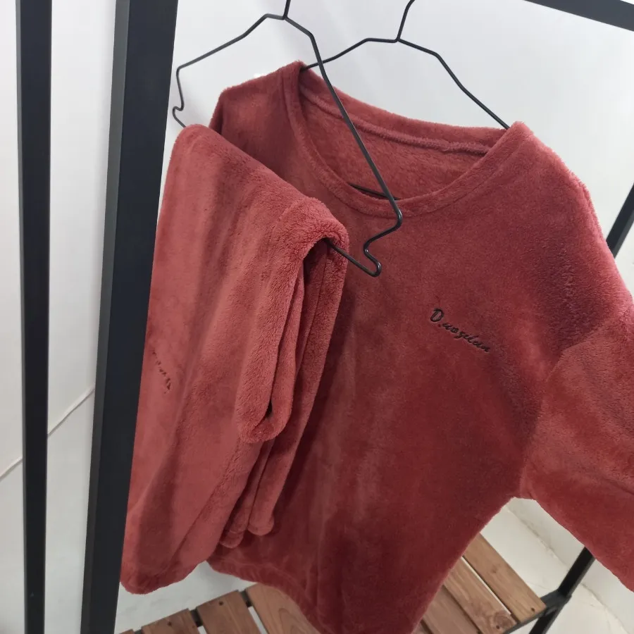 ست بلوز و شلوار خز