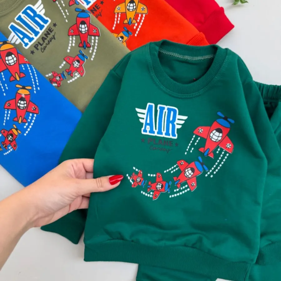 بلوز شلوار پسرانه هواپیما