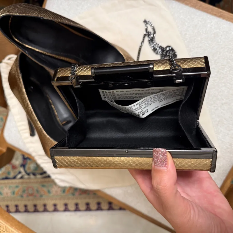 ست کیف و کفش مجلسی زارا