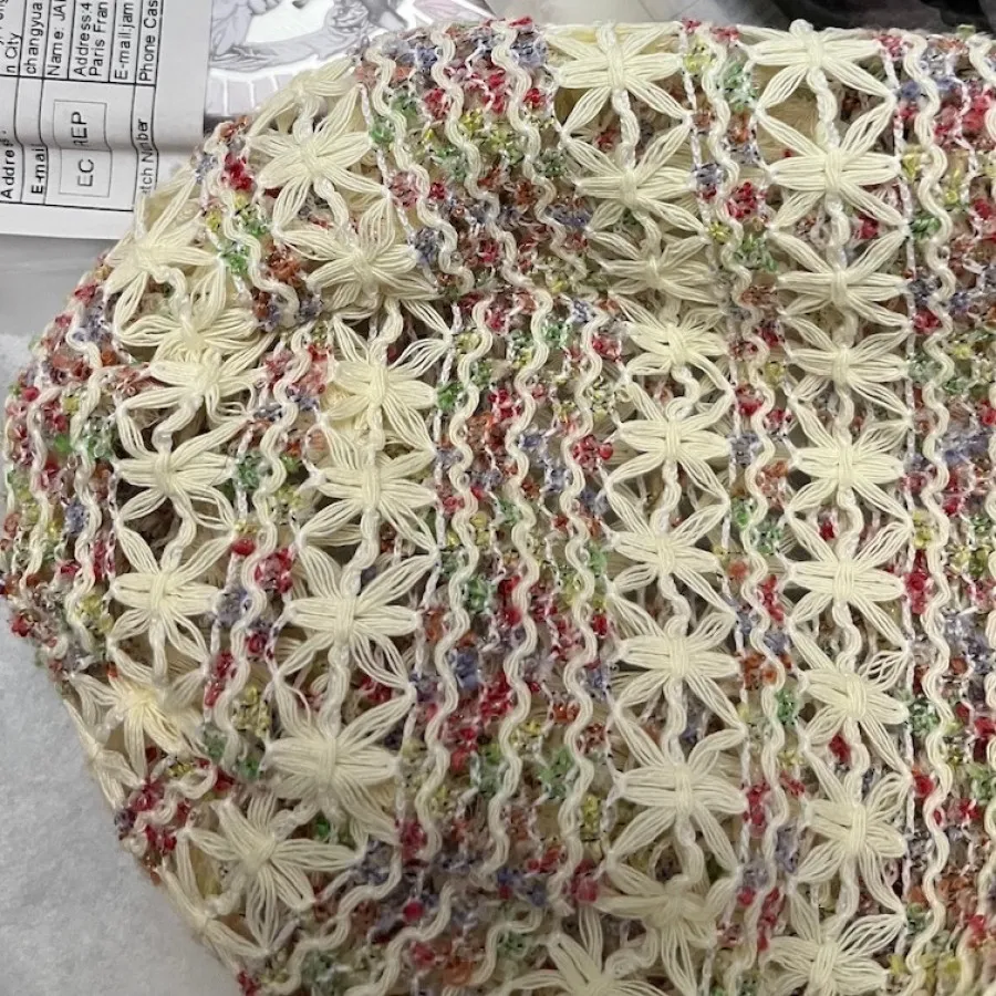 کلاه توری نخی شین