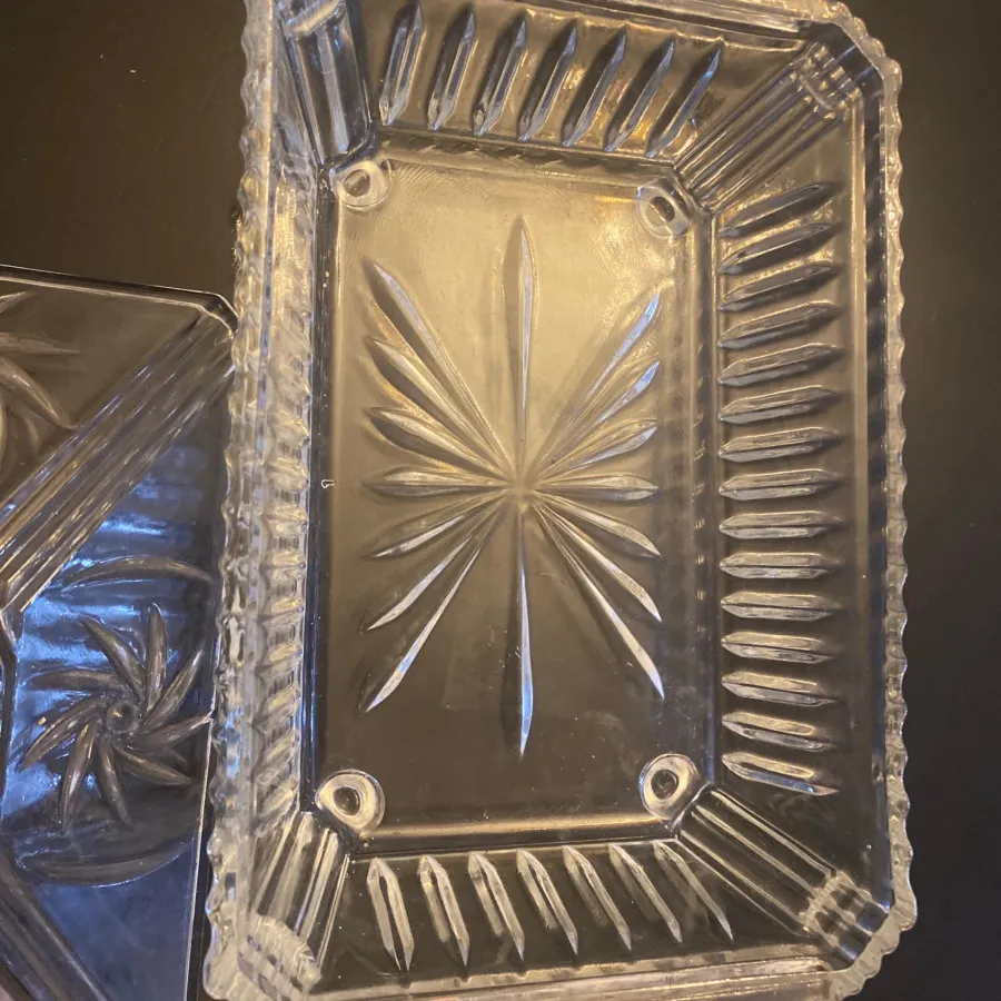 شکلات خوری شیشه ای طرح دا