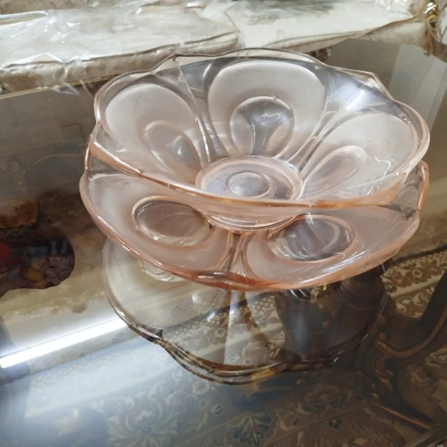 قاب و قدح کریستال چک قدیم