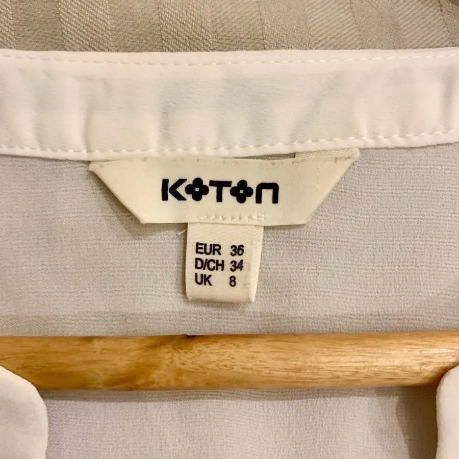 بلوز سفید برند کوتون