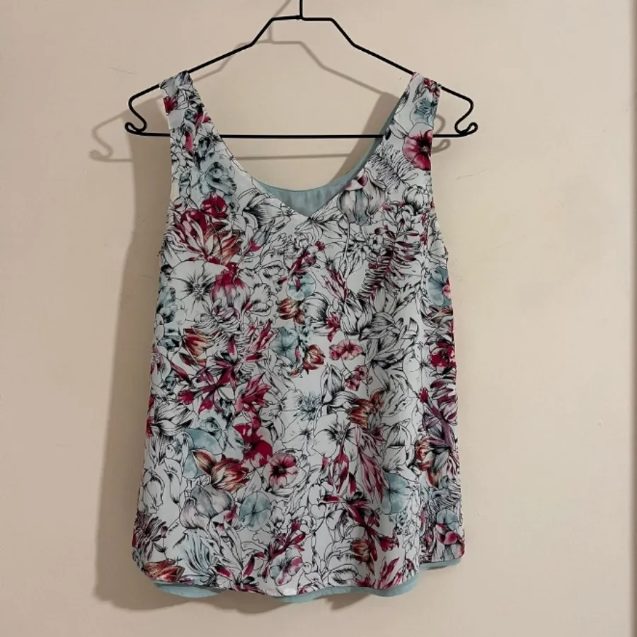 تاپ گلدار مجلسی